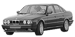 BMW E34 P1E1B Fault Code