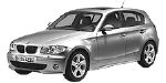 BMW E87 P1E1B Fault Code